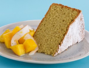 Green Tea Genoise Sponge Cake