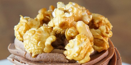 Caramel Peanut Popcorn by Crave Cupcakes
