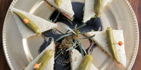 Bloody Mary Tea Sandwiches