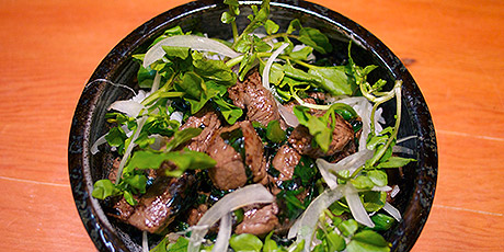 Sai Woo's Wok Beef with Steamed Rice