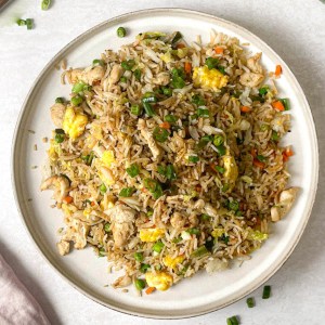 The Best Hakka Chicken Fried Rice