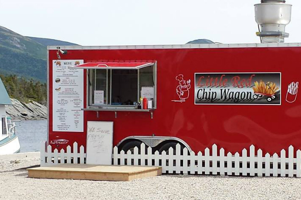 The Little Red Chip Wagon (Norris Point, NL)