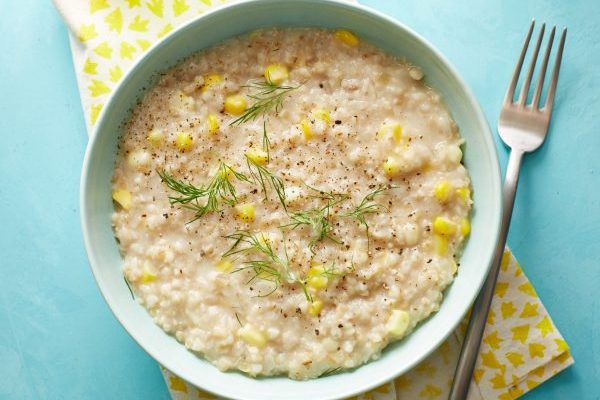 Corn and Oat Risotto
