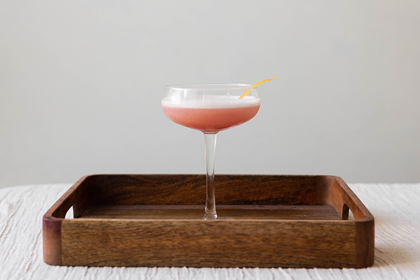 Pink Lady Cocktail Beauty Shot