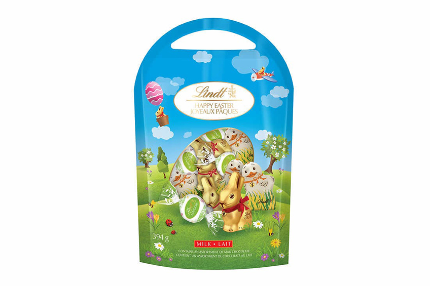 Lindt Easter Assorted Milk Chocolate Pouch