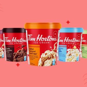 We Rank the New Tim Hortons Ice Cream Flavours From Best to Worst