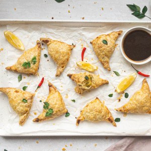 Puff Pastry Potato Samosas Couldn't Be Easier