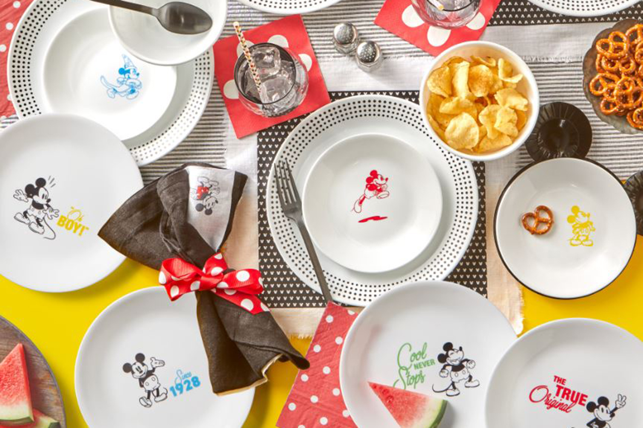 Corelle Mickey Mouse Dinnerware Set