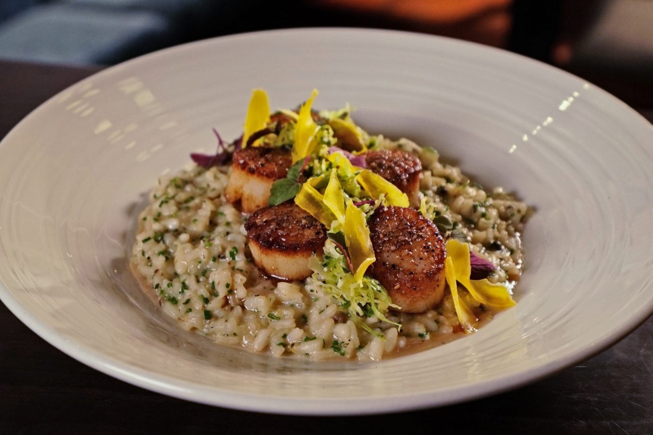 scallop risotto gourmet traveller