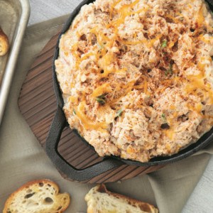 Cheesy Caribbean Crab Dip is the Ultimate Crowd Pleaser