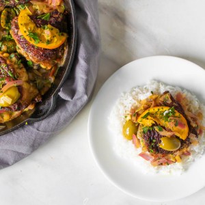 Healthy Moroccan Olive and Orange Chicken