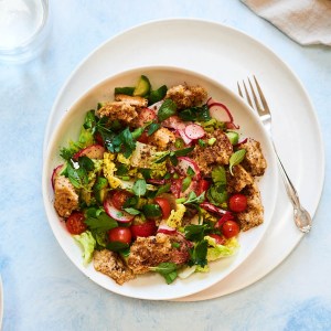 Fattoush Salad For A Hot Summer Day