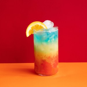 Celebrate Pride Month With This Tropical Over the Rainbow Cocktail