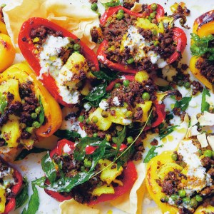 Samosa-Mix Stuffed Peppers Are Seriously Tasty