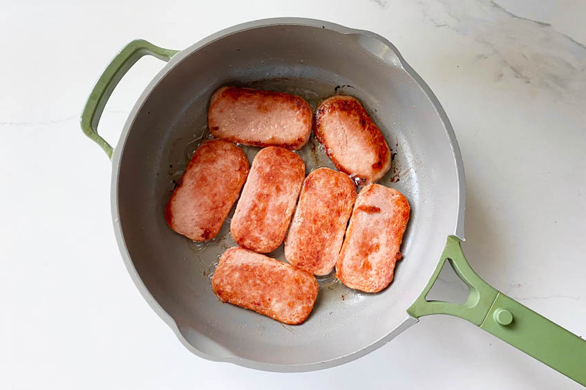 Spam in a pan