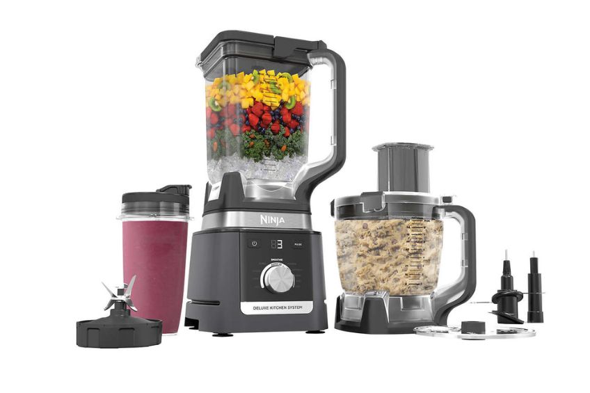 Ninja Deluxe Kitchen System with 2.6 L (88-oz.) Pitcher, 9-Cup Processor and Auto-iQ