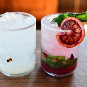The Pioneer Woman's Blood Orange and Basil Ranch Water