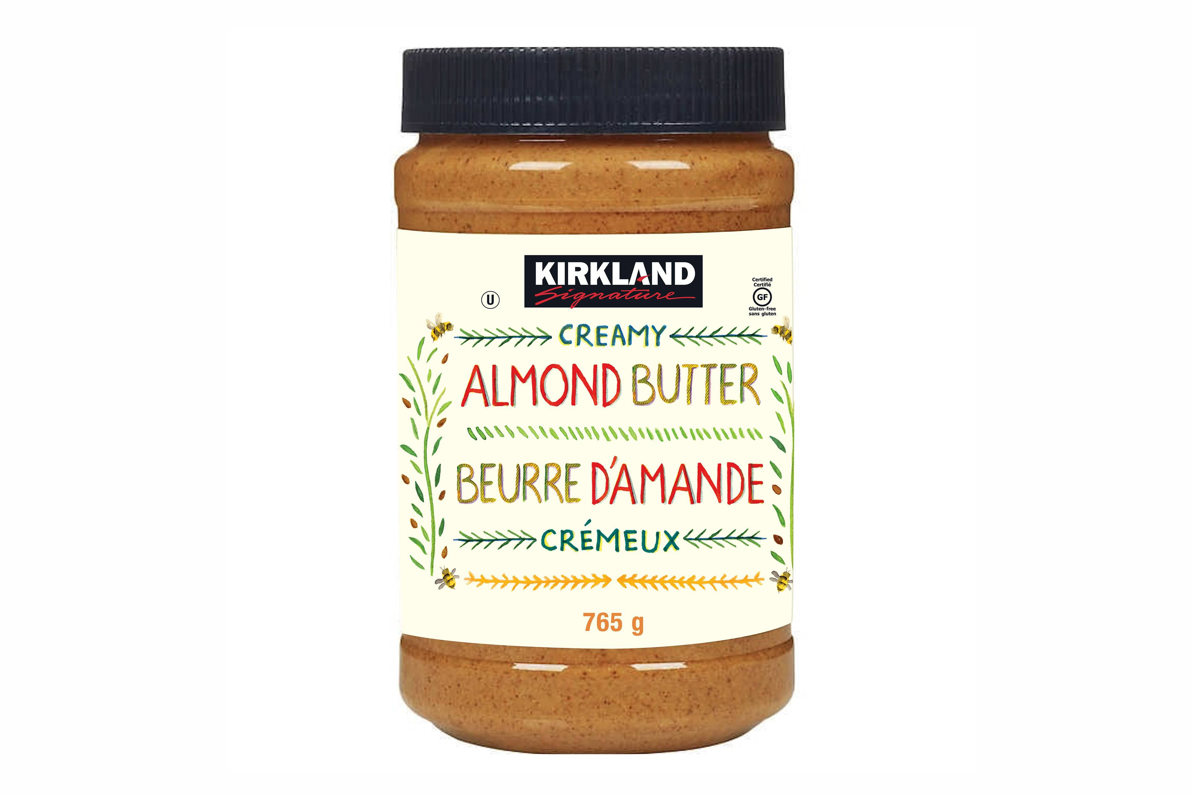 Kirkland signature creamy almond butter