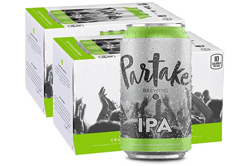 Partake Brewing Non Alcoholic Craft Beer cans