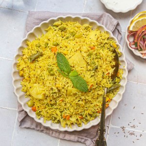 Spiced Vegetable Pulao is a Must-Have Side