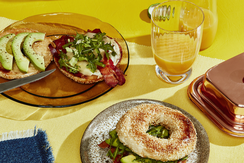 Avocados from Mexico recipes, breakfast bagel