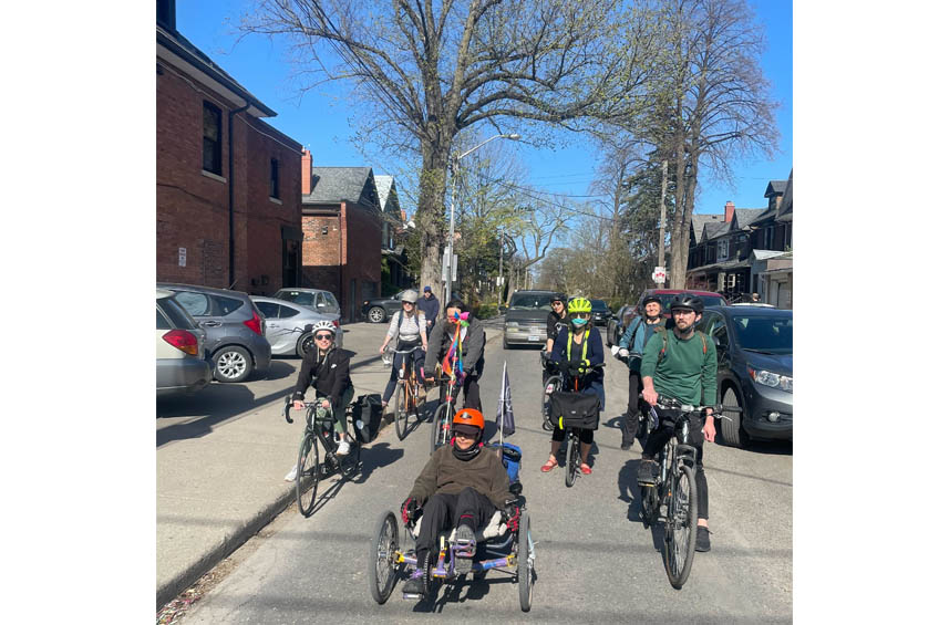 The Community Fridge Toronto Bike Brigade