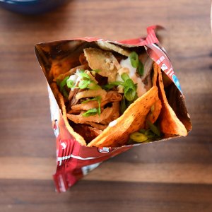 The Pioneer Woman's BBQ Pork Walking Tacos are The Ultimate Snack