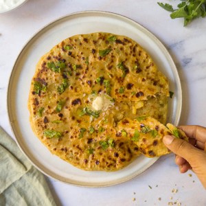This Buttery Aloo Paratha is Comfort Food Perfection