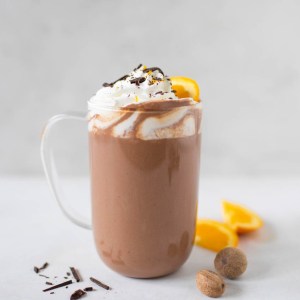 Curl Up With Chocolate Orange Hot Chocolate