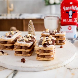 Chocolate Hazelnut Mille Feuille is The Holiday Make-Ahead Dessert You Need to Try