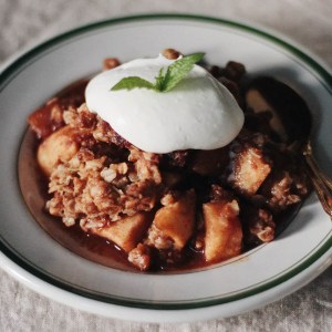 Miso Apple Crumble is an Instant Classic