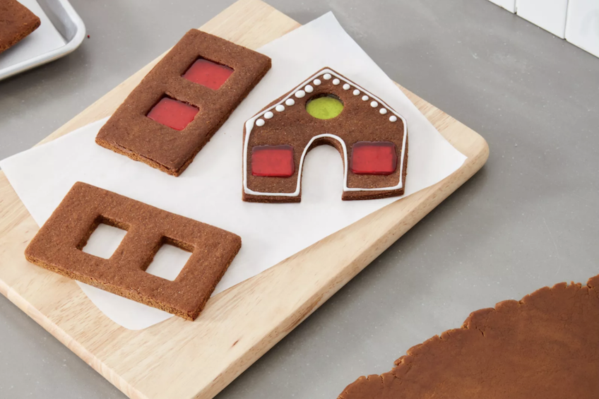 Gingerbread house cookie cutters