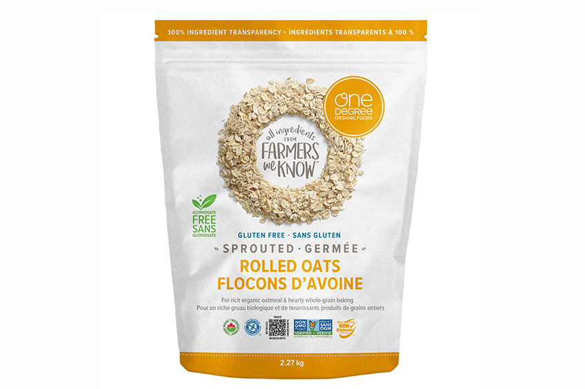 One Degree Organic Sprouted Rolled Oats, 2.27 kg
