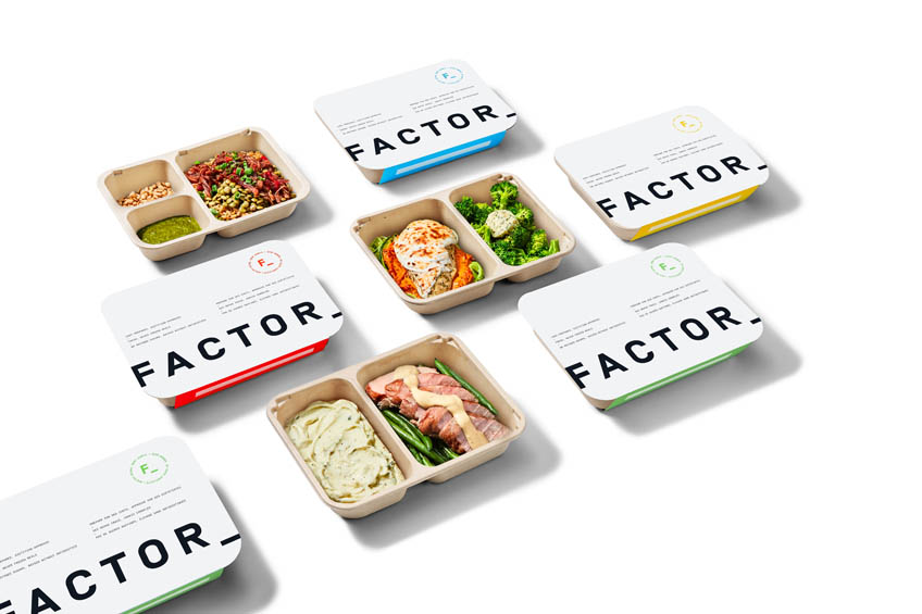 Factor Meals on a white background