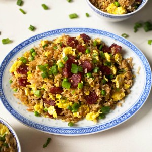 Lap Cheong (Chinese Sausage) Fried Rice