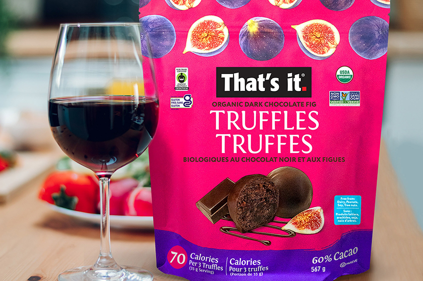 That's it. Organic Dark Chocolate Fig Truffles, 567 g