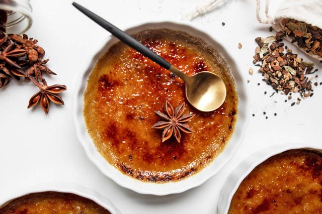 Best 4-Ingredient Chai Crème Brulée Recipe | Food Network Canada