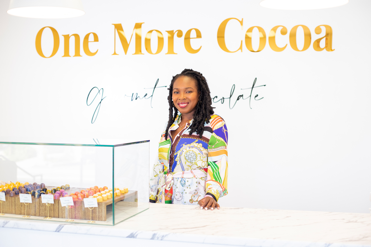 One More Cocoa founder Kenesha Lewis