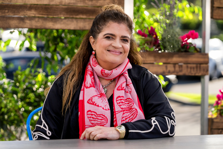 Chef and host Alex Guarnaschelli on Supermarket Stakeout Season 5.