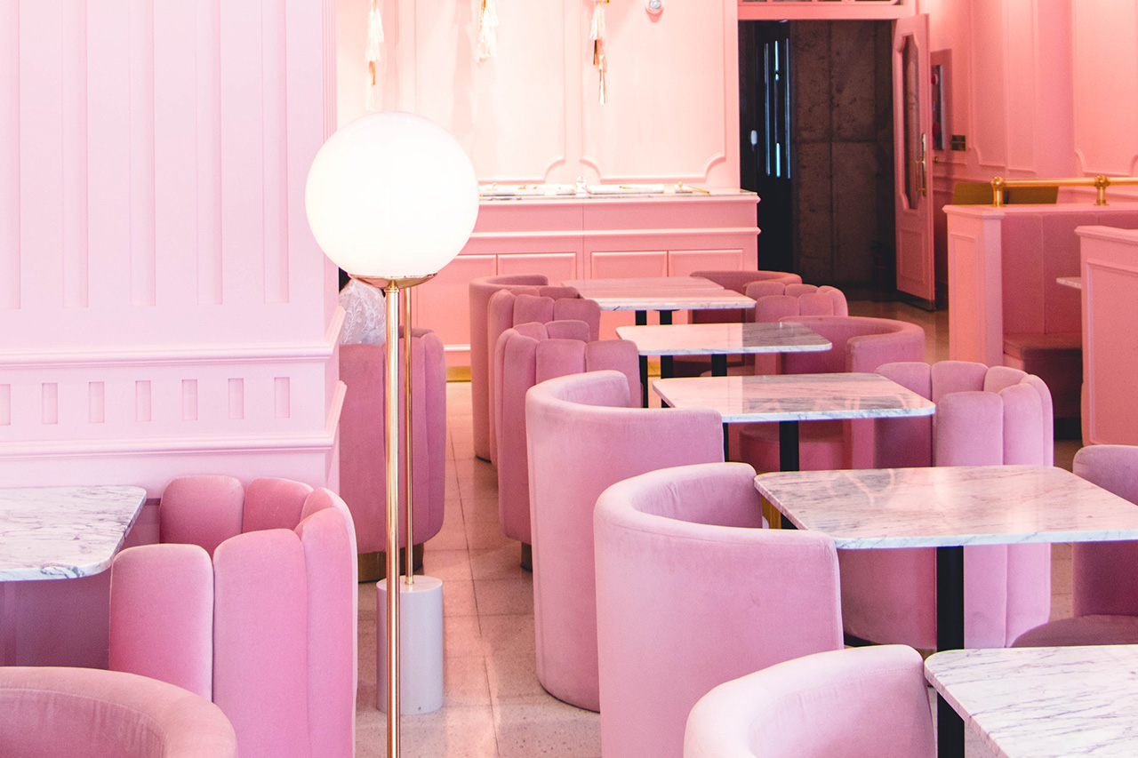 Pink restaurant