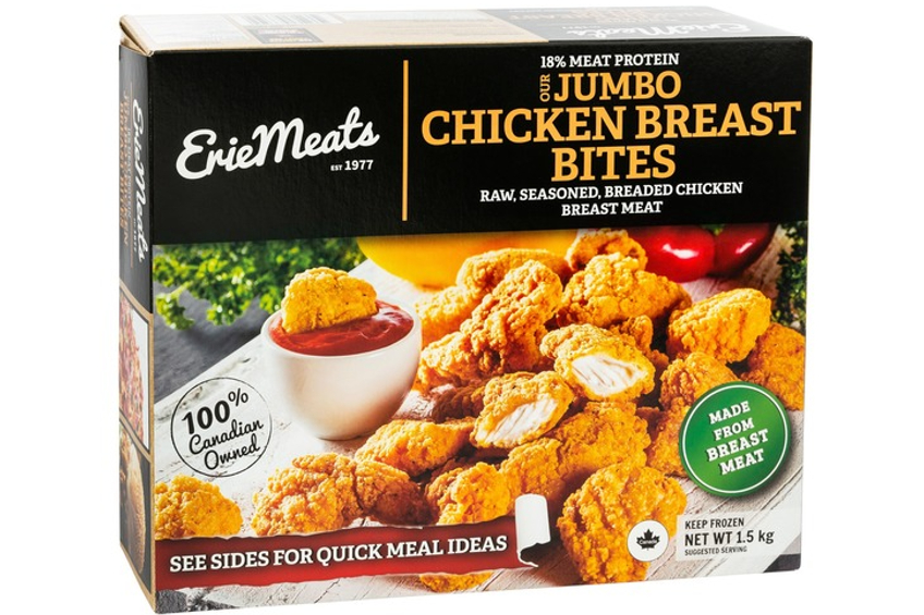 Erie Meats Jumbo Chicken Breast Bites