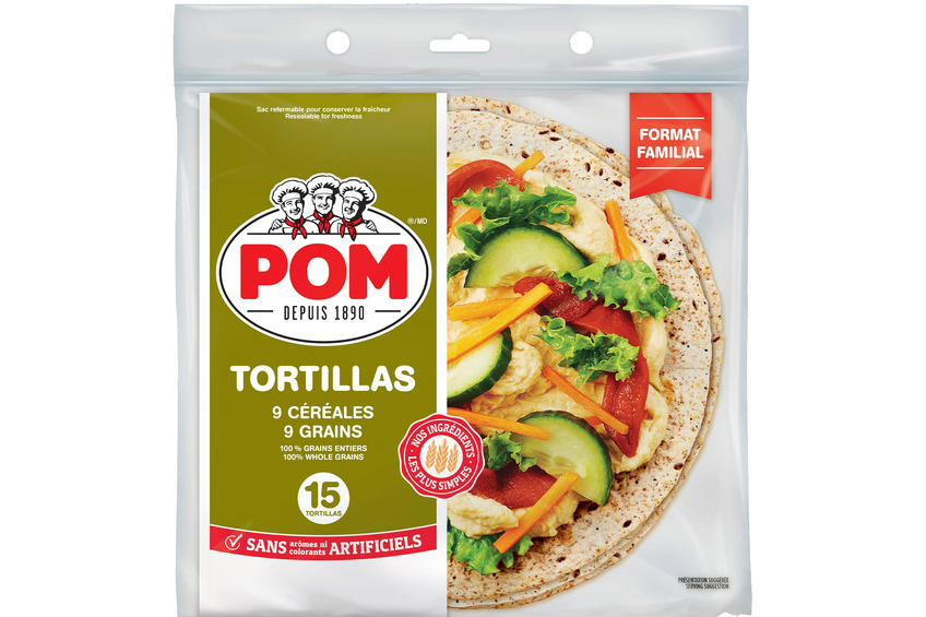POM 9 grain tortillas