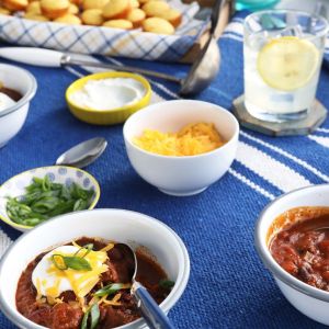 Kardea Brown's Brisket and Bean Chilli Will Be Your Next Game Day Dish