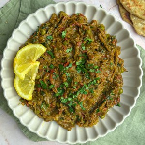 Spicy Eggplant Bharta is the Perfect Vegetarian Main