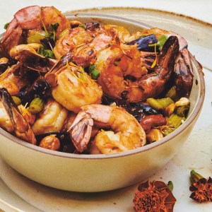 Sweet and Spicy Kung Pao Shrimp