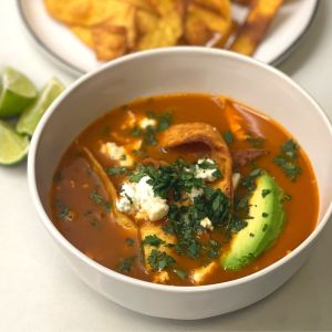 Sopa Azteca (Mexican Tortilla Soup)