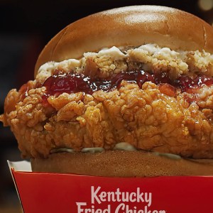 Our Honest Review of KFC Canada's New Festive Chicken Sandwich