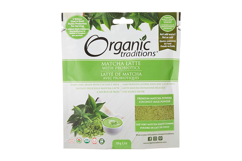 Organic Traditions Matcha Latte Green Tea Powder