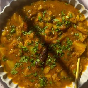 Easy Weeknight Indian Potato Curry