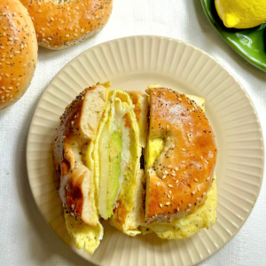 Viral Bagel Breakfast Sandwich